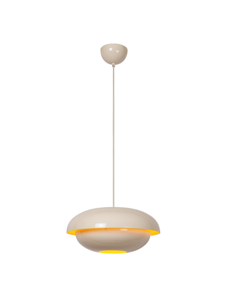 Lucide YOUNES Lampa wisząca – Kremowa – D40 – 1xE27 – 40W – Metal 65404/40/38 Lucide YOUNES Lampa wisząca – Kremowa – D40 – 1xE27 – 40W – Metal 65404/40/38