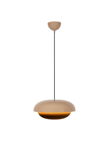 Lucide YOUNES Lampa wisząca – Taupe – D40 – 1xE27 – 40W – Metal 65404/40/41