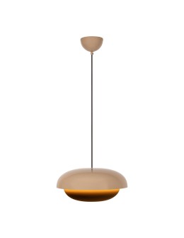 Lucide YOUNES Lampa wisząca – Taupe – D40 – 1xE27 – 40W – Metal 65404/40/41