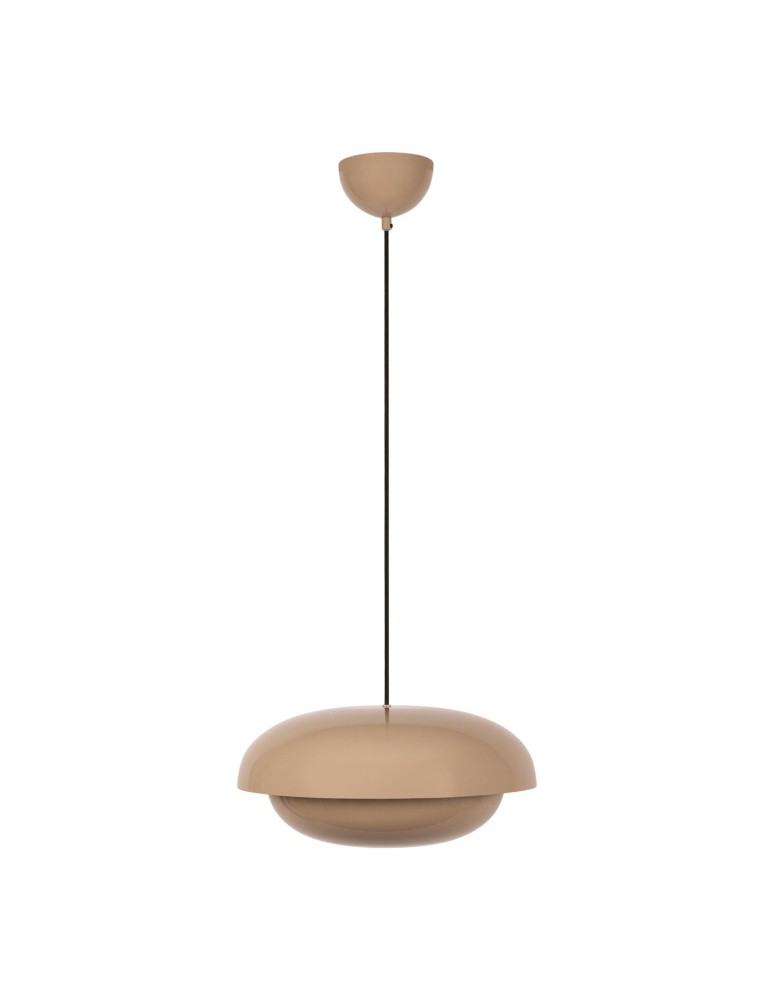 Lucide YOUNES Lampa wisząca – Taupe – D40 – 1xE27 – 40W – Metal 65404/40/41