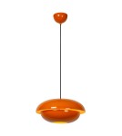 Lucide YOUNES Lampa wisząca – Pomarańczowa – D40 – 1xE27 – 40W – Metal 65404/40/53