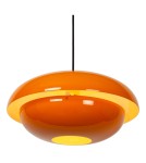 Lucide YOUNES Lampa wisząca – Pomarańczowa – D40 – 1xE27 – 40W – Metal 65404/40/53