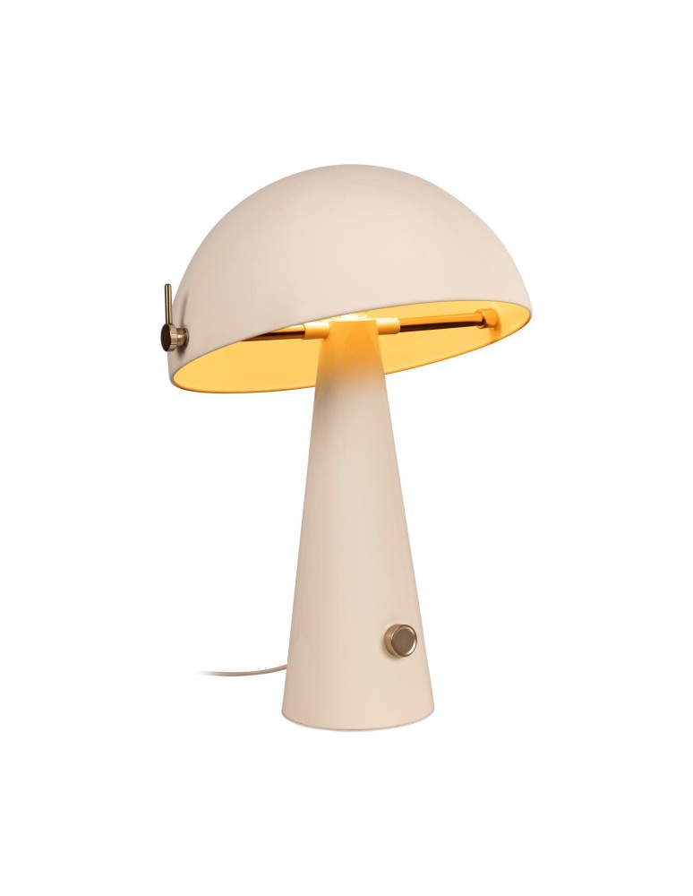 Lucide BARONE Lampa stołowa – Kremowa – D38 – 1xE27 – 40W – Metal 65502/52/38