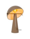 View Lucide BARONE Lampa stołowa – Taupe – D38 – 1xE27 – 40W – Metal 65502/52/41