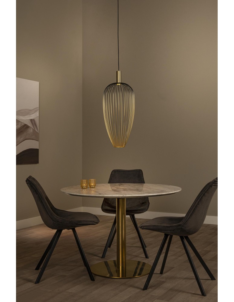 Lucide AURELIE Lampa wisząca – Złota – D30 – 1xGU10 (MR11) – 25W 21442/01/10