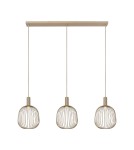Lucide ESTEREL Lampa wisząca – Taupe – 3xGU10 (MR11) – 25W 21446/03/41