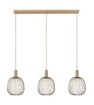 Lucide ESTEREL Lampa wisząca – Taupe – 3xGU10 (MR11) – 25W 21446/13/41