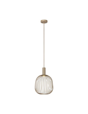 Lucide ESTEREL Lampa wisząca – Taupe – D25 – 1xGU10 (MR11) – 25W 21446/25/41