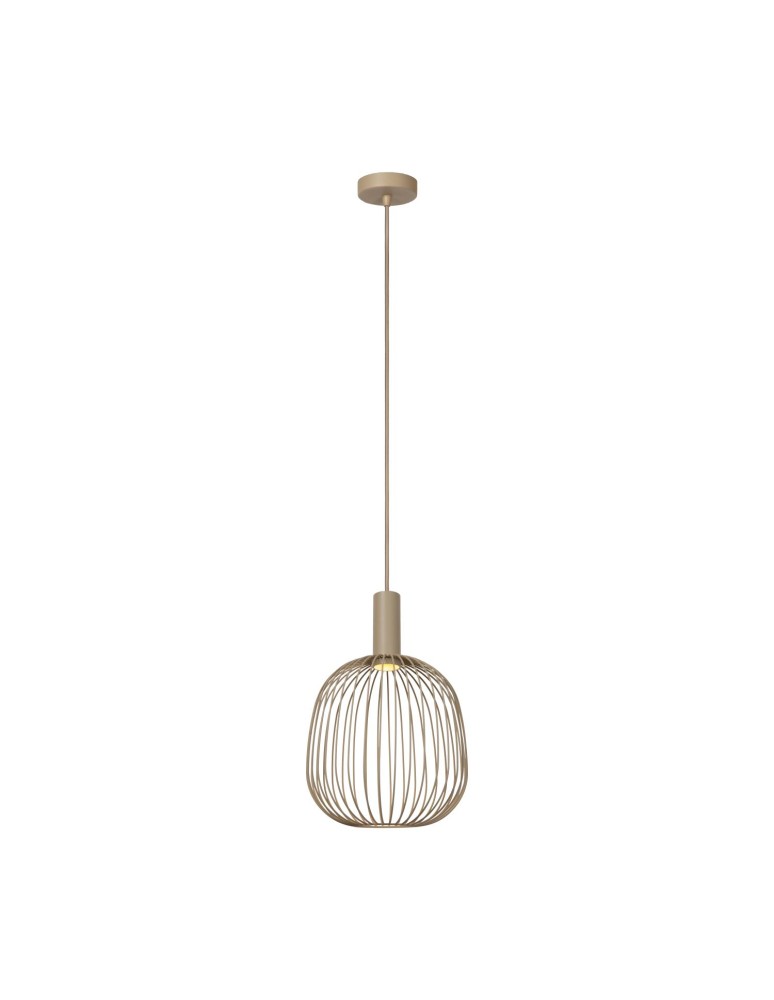 Lucide ESTEREL Lampa wisząca – Taupe – D25 – 1xGU10 (MR11) – 25W 21446/25/41