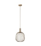 Lucide ESTEREL Lampa wisząca – Taupe – D25 – 1xGU10 (MR11) – 25W 21446/25/41