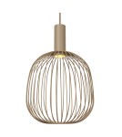 Lucide ESTEREL Lampa wisząca – Taupe – D25 – 1xGU10 (MR11) – 25W 21446/25/41