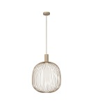 Lucide ESTEREL Lampa wisząca – Taupe – D40 – 1xGU10 – 25W – Metal 21446/40/41