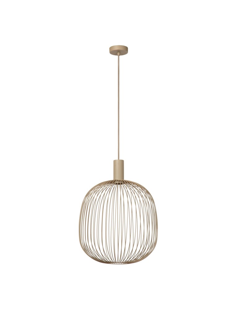 Lucide ESTEREL Lampa wisząca – Taupe – D40 – 1xGU10 – 25W – Metal 21446/40/41