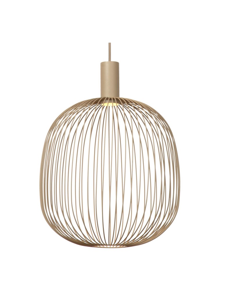 Lucide ESTEREL Lampa wisząca – Taupe – D40 – 1xGU10 – 25W – Metal 21446/40/41