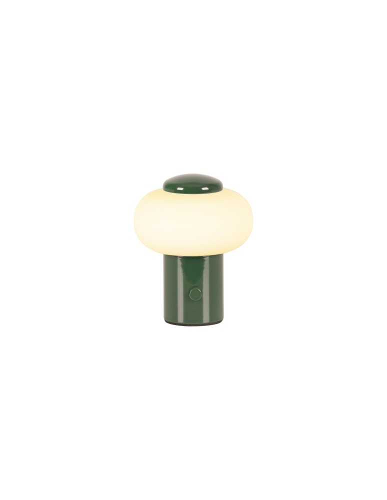Lucide GUSTAV Lampa stołowa – Zielona – D8 – LED ściemnialna – 0,8W – 2700K 44520/01/33
