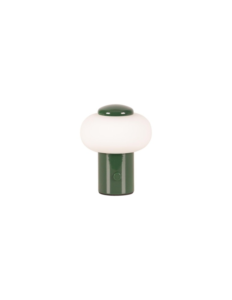 Lucide GUSTAV Lampa stołowa – Zielona – D8 – LED ściemnialna – 0,8W – 2700K 44520/01/33