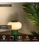 Lucide GUSTAV Lampa stołowa – Zielona – D8 – LED ściemnialna – 0,8W – 2700K 44520/01/33