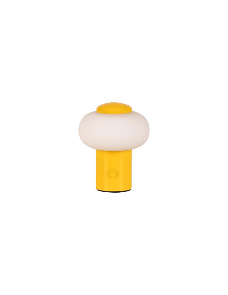Lucide GUSTAV Lampa stołowa – Żółta – D8 – LED ściemnialna – 0,8W – 2700K 44520/01/34