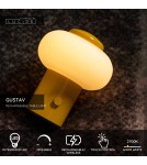 Lucide GUSTAV Lampa stołowa – Żółta – D8 – LED ściemnialna – 0,8W – 2700K 44520/01/34