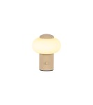 Lucide GUSTAV Lampa stołowa – Kremowa – D8 – LED ściemnialna – 0,8W – 2700K 44520/01/38