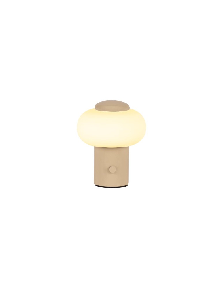 Lucide GUSTAV Lampa stołowa – Kremowa – D8 – LED ściemnialna – 0,8W – 2700K 44520/01/38