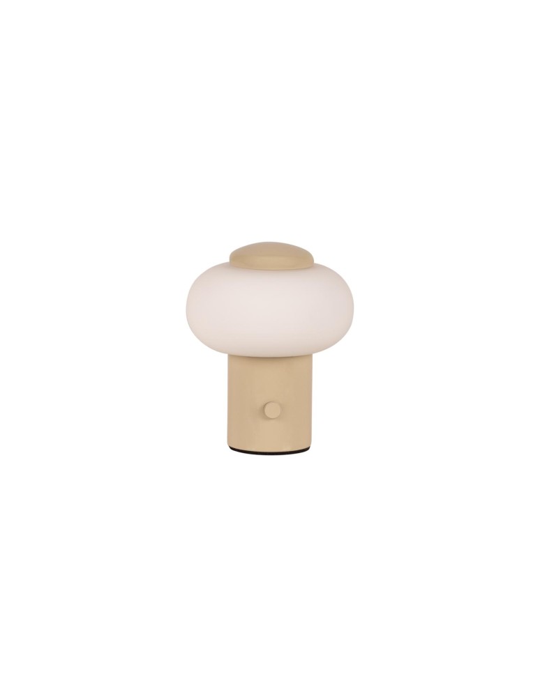 Lucide GUSTAV Lampa stołowa – Kremowa – D8 – LED ściemnialna – 0,8W – 2700K 44520/01/38
