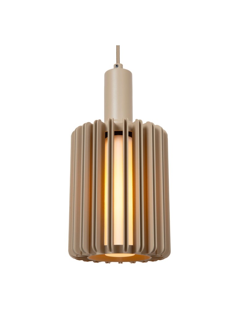 Lucide LAMBRES to elegancka lampa wisząca z trzema punktami świetlnymi, która stanowi wyrazisty element dekoracyjny nowoczesn
