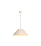 Lucide ANDRES Lampa wisząca – Kremowa – D56 – 1xE27 – 40W – Metal 65405/56/38