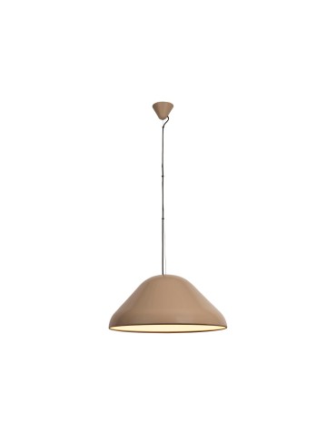 Lucide ANDRES Lampa wisząca – Taupe – D56 – 1xE27 – 40W – Metal 65405/56/41 - product 2