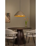 Lucide ANDRES Lampa wisząca – Taupe – D56 – 1xE27 – 40W – Metal 65405/56/41