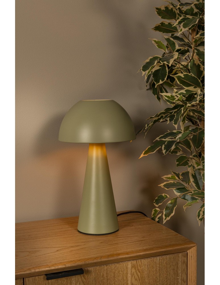 Lucide JORGO Lampa stołowa – Zielona – D20 – 1xE27 – 40W – Metal 65500/01/33