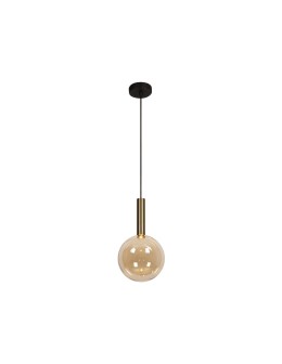 Lucide JOSIANE Lampa wisząca – Bursztynowa – D18 – 1xG9 – 40W – Szkło 21441/01/62