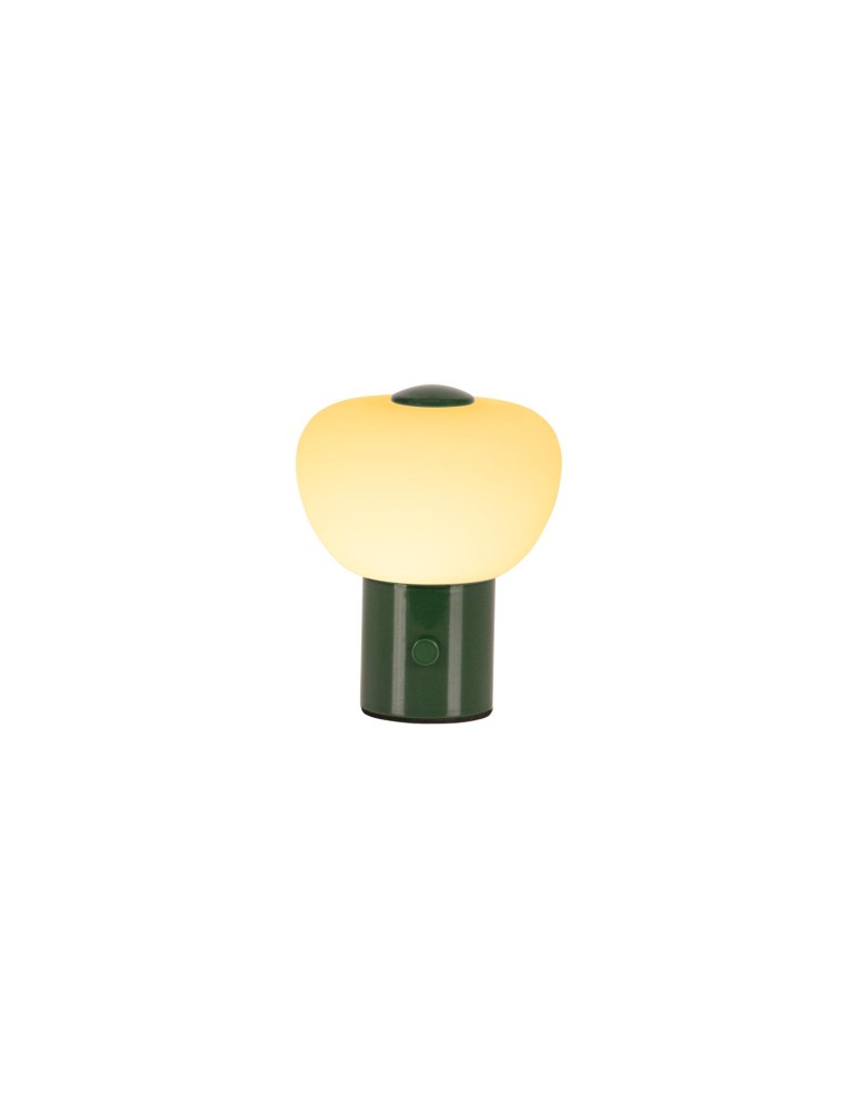 Lucide GUSTAV Lampa stołowa – Zielona – D8 – LED ściemnialna – 0,8W – 2700K 44521/01/33