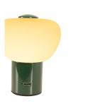 Lucide GUSTAV Lampa stołowa – Zielona – D8 – LED ściemnialna – 0,8W – 2700K 44521/01/33