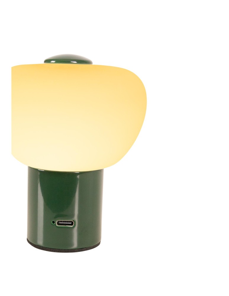 Lucide GUSTAV Lampa stołowa – Zielona – D8 – LED ściemnialna – 0,8W – 2700K 44521/01/33