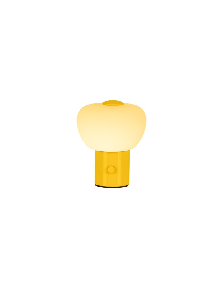Lucide GUSTAV Lampa stołowa – Żółta – D8 – LED ściemnialna – 0,8W – 2700K 44521/01/34