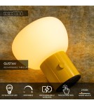 Lucide GUSTAV Lampa stołowa – Żółta – D8 – LED ściemnialna – 0,8W – 2700K 44521/01/34