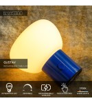 Lucide GUSTAV Lampa stołowa – Niebieska – D8 – LED ściemnialna – 0,8W – 2700K 44521/01/35