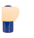 Lucide GUSTAV Lampa stołowa – Niebieska – D8 – LED ściemnialna – 0,8W – 2700K 44521/01/35