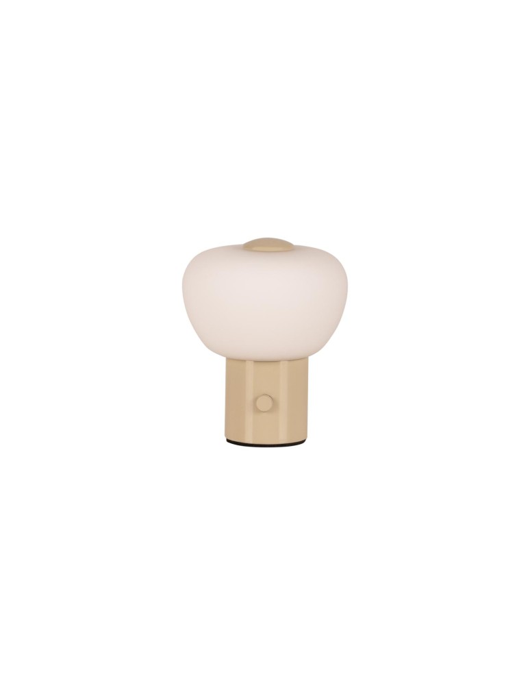 Lucide GUSTAV Lampa stołowa – Kremowa – D8 – LED ściemnialna – 0,8W – 2700K 44521/01/38