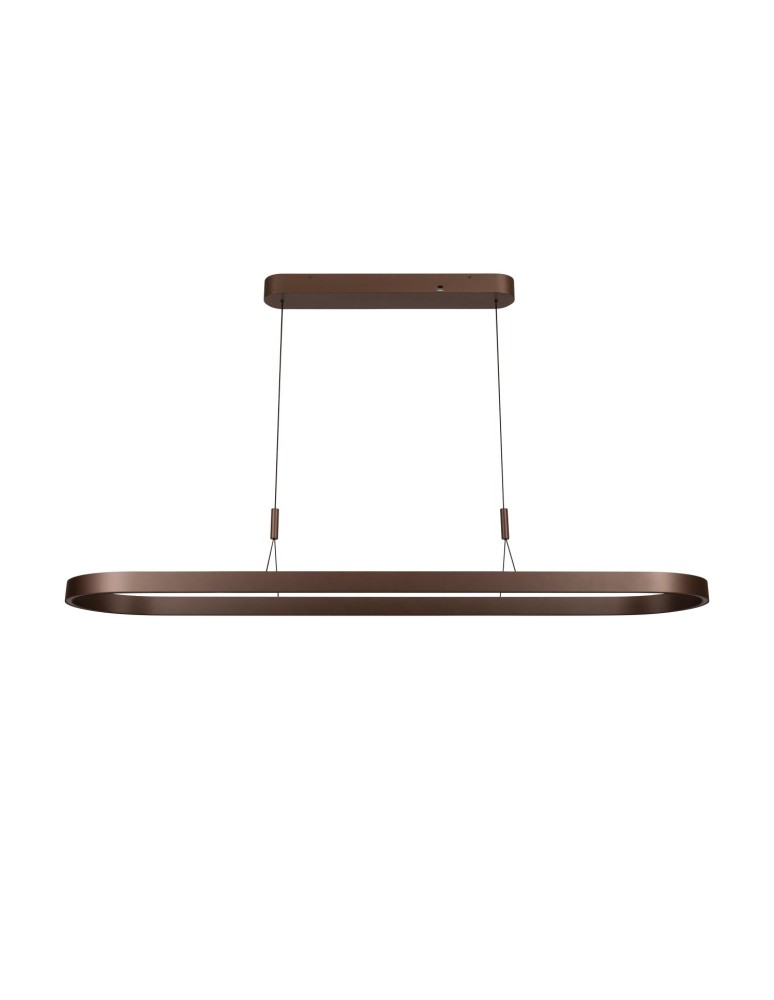 Lucide LIANE Lampa wisząca – Rdzawy brąz – LED ściemnialna – 40W 46404/99/97