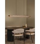Lucide LIANE Lampa wisząca – Rdzawy brąz – LED ściemnialna – 40W 46404/99/97