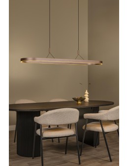 Lucide LIANE Lampa wisząca – Rdzawy brąz – LED ściemnialna – 40W 46404/99/97