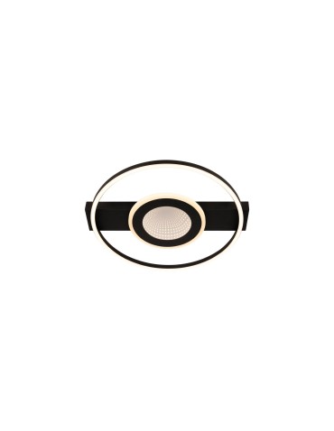 Lucide MARCIA Plafon – Czarny – LED ściemnialny – 32W – 2700K 53100/30/30