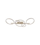 Lucide NICOLA Plafon – Taupe – LED – 37W – 2700K/4000K 53112/36/41