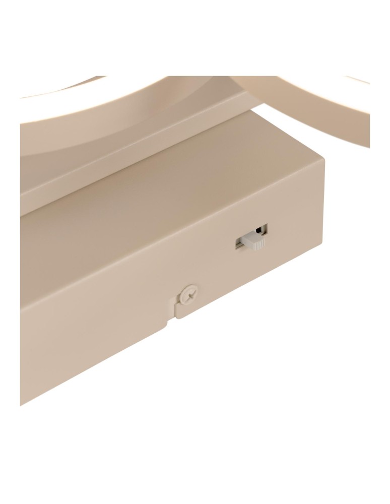 Lucide NICOLA Plafon – Taupe – LED – 37W – 2700K/4000K 53112/36/41
