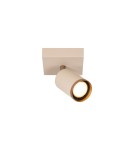 Lucide REGINA Spot sufitowy – Taupe – 1xGU10 – 50W – Aluminium 53914/01/41