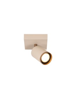 Lucide REGINA Spot sufitowy – Taupe – 1xGU10 – 50W – Aluminium 53914/01/41