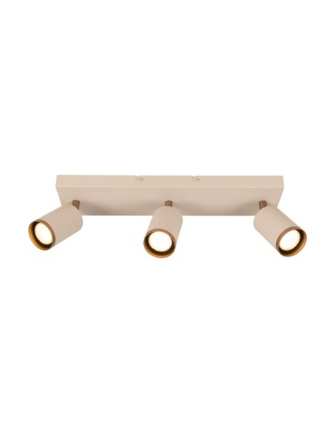 Lucide REGINA Spot sufitowy – Taupe – 3xGU10 – 50W – Aluminium 53914/03/41
