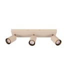 Lucide REGINA Spot sufitowy – Taupe – 3xGU10 – 50W – Aluminium 53914/03/41